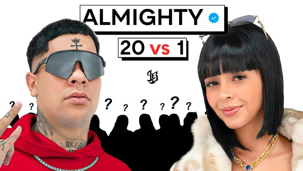 20 mujeres VS 1 artista: ALMIGHTY 🇵🇷